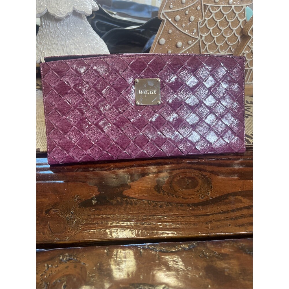 Miche Shell Burgundy Squares for Classic Miche Interchangeable HandBag Purse